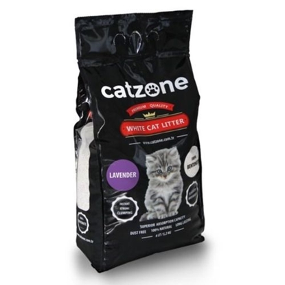 Picture of CATZONE Lavender scent clumping cat litter